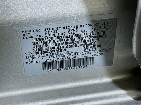 Used 2023 Nissan Versa SV image 12