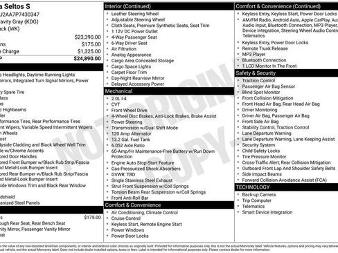 Used 2023 Kia Seltos S image 5