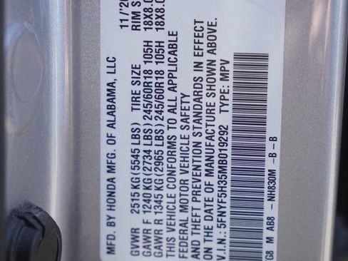 Used 2021 Honda Pilot EX image 25