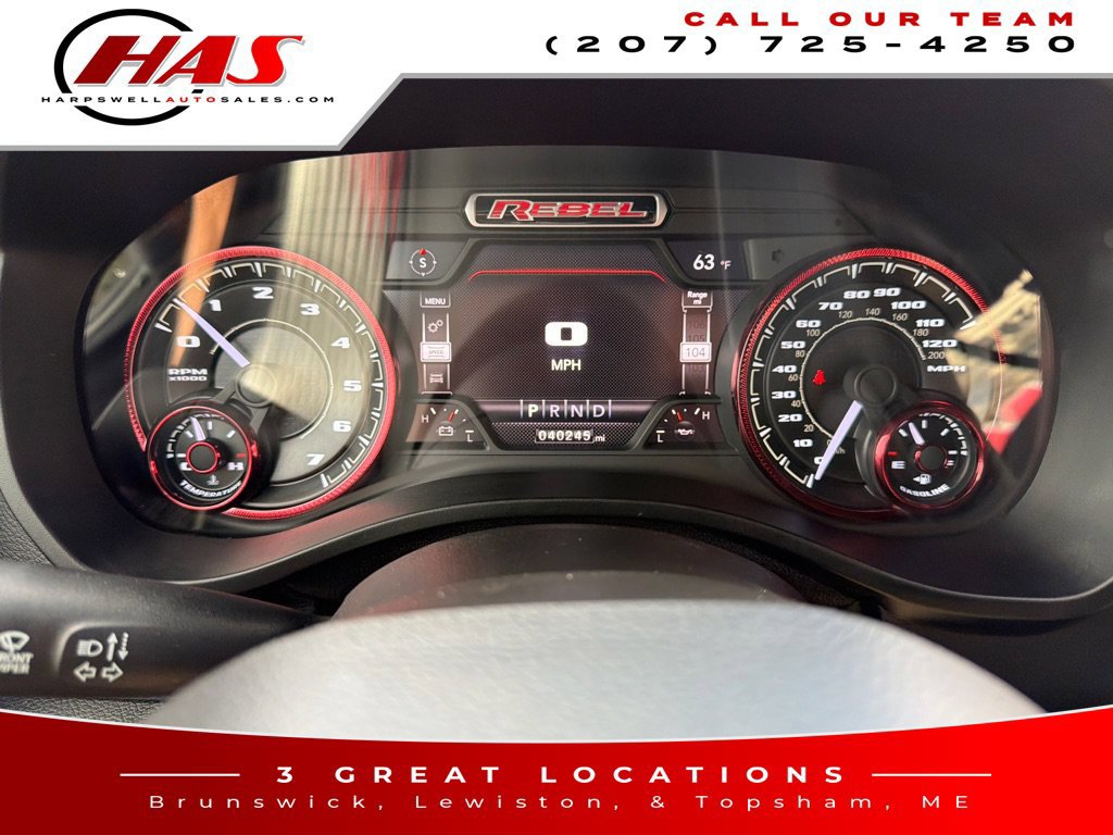 Used 2020 RAM 1500 Rebel w/ Rebel Level 1 Equipment Group AWD/4WD image 12