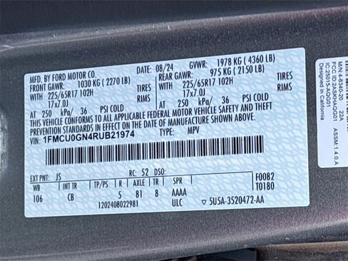 Used 2024 Ford Escape Active w/ Tech Pack #1 image 31