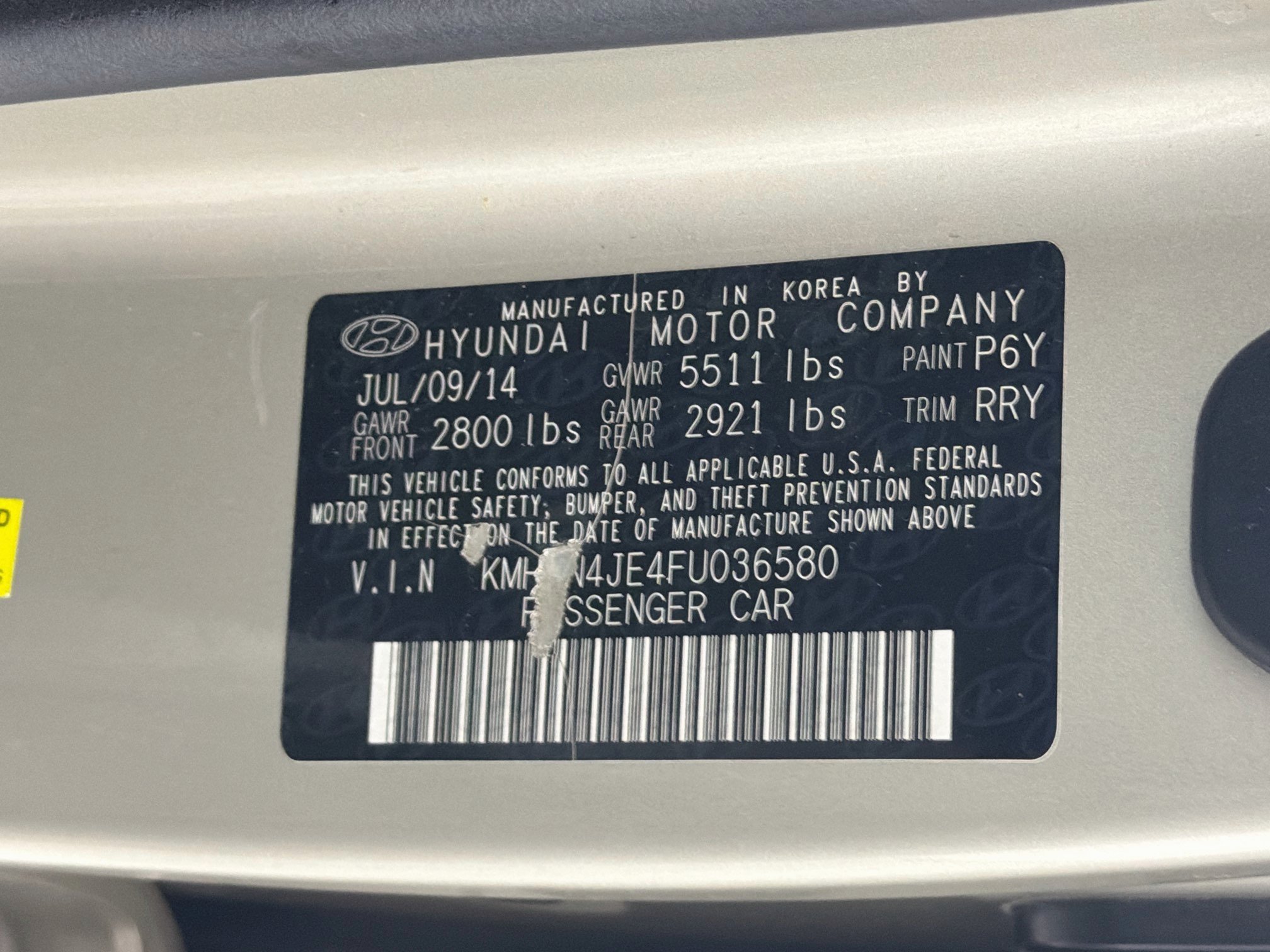Used 2015 Hyundai Genesis 3.8 w/ Option Group 02 AWD/4WD image 12