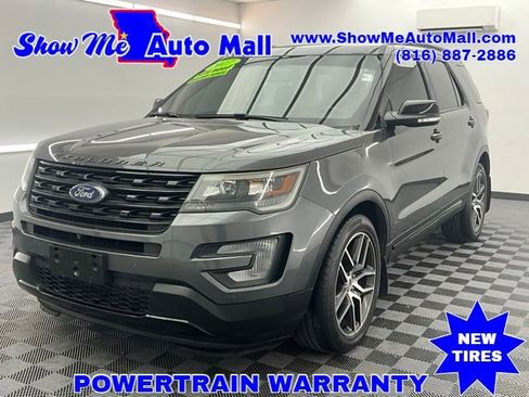 Used 2017 Ford Explorer Sport w/ Equipment Group 401A AWD/4WD image 1