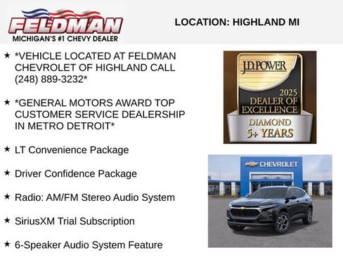New 2026 Chevrolet Trax LT w/ Driver Confidence Package FWD image 3