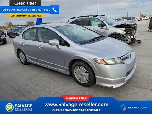 Used 2008 Honda Civic Hybrid Sedan image 5