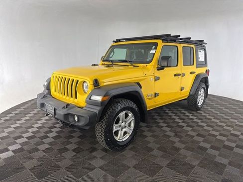 Used 2021 Jeep Wrangler Unlimited Sport image 3