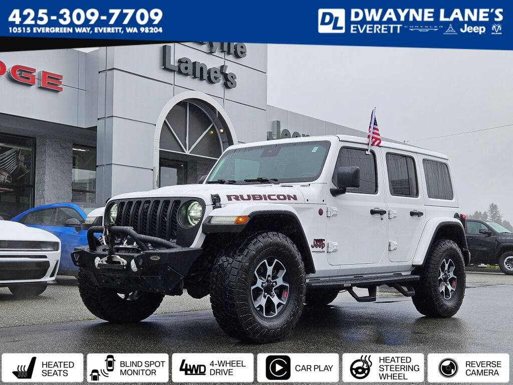 Used 2021 Jeep Wrangler Unlimited Rubicon AWD/4WD image 1