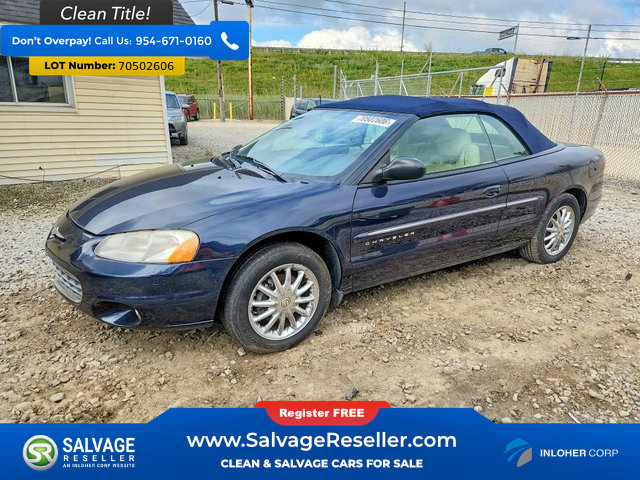 Used 2001 Chrysler Sebring Limited FWD image 1