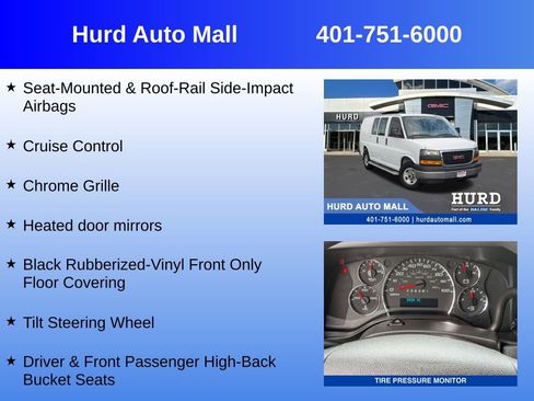 Certified 2023 GMC Savana 2500 w/ Driver Convenience Package image 24