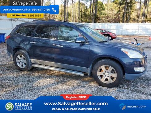 Used 2011 Chevrolet Traverse LT w/ LPO, 'HIT The Road' Package image 2