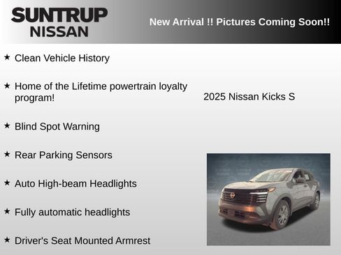 Used 2025 Nissan Kicks S image 6