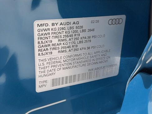 New 2026 Audi Q3 quattro 2.0T AWD/4WD image 27