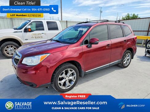 Used 2016 Subaru Forester 2.5i Touring w/ Eyesight & Navigation System AWD/4WD image 1