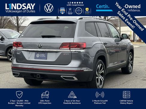 Certified 2022 Volkswagen Atlas SEL image 8