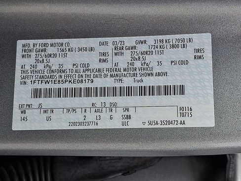 Used 2023 Ford F150 XLT w/ Equipment Group 302A High AWD/4WD image 27