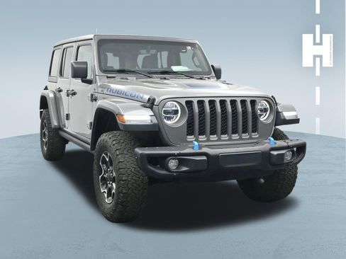Used 2021 Jeep Wrangler Unlimited Rubicon 4xe w/ Steel Bumper Group AWD/4WD image 3