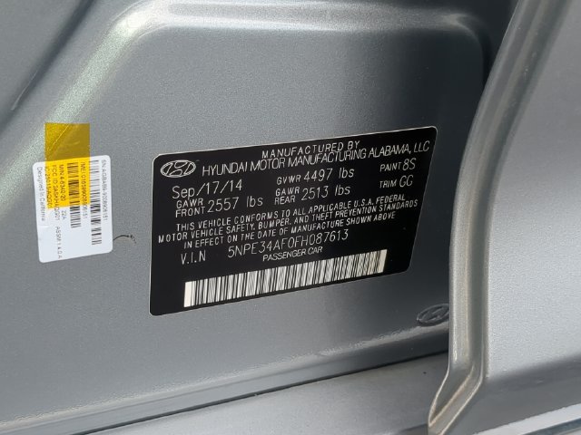 Used 2015 Hyundai Sonata Limited w/ Option Group 05 FWD image 39