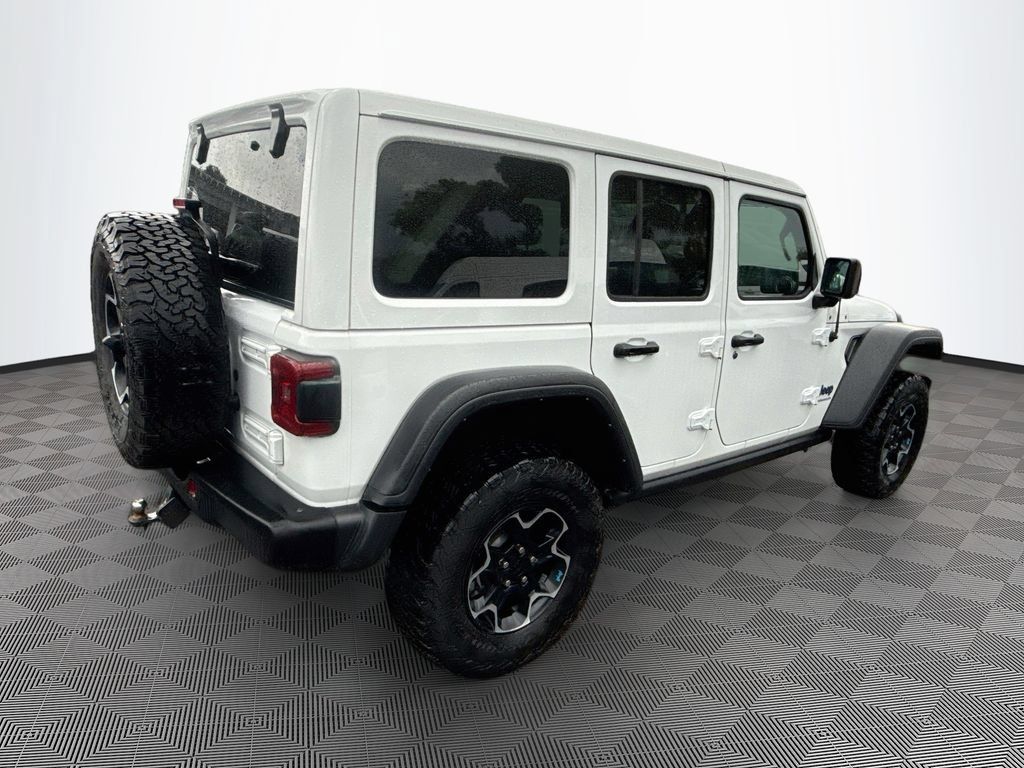 Certified 2023 Jeep Wrangler Unlimited Rubicon 4xe w/ Steel Bumper Group AWD/4WD image 6