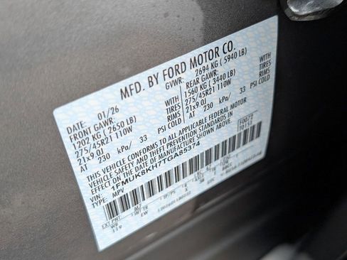 New 2026 Ford Explorer ST-Line w/ ST-Line Street Pack image 53