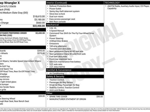 Used 2007 Jeep Wrangler X image 6