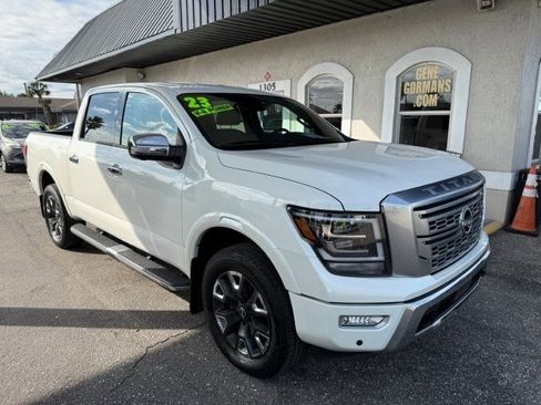 Used 2023 Nissan Titan Platinum Reserve w/ Off Road Protection Package image 2