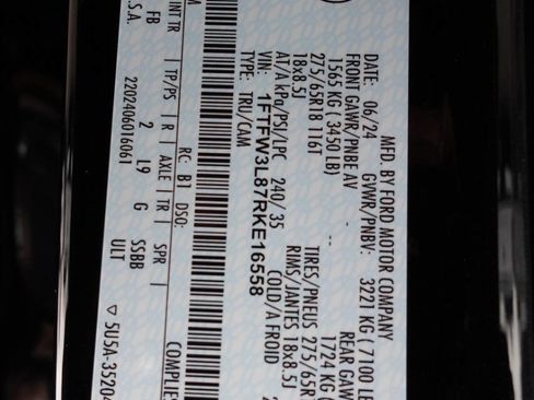 Used 2024 Ford F150 XLT w/ Equipment Group 302A MID image 59