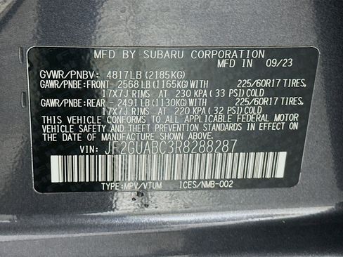 Used 2024 Subaru Crosstrek 2.0i image 12