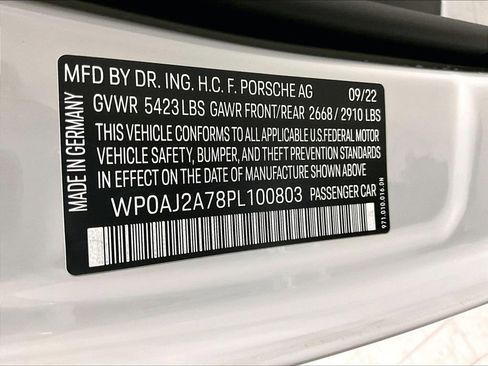 Certified 2023 Porsche Panamera 4 Platinum Edition image 35