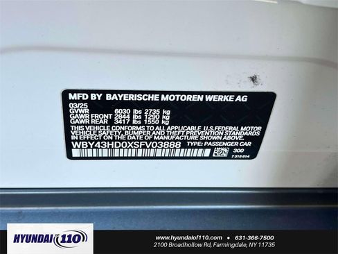 Used 2025 BMW i4 xDrive40i w/ Parking Assistance Package image 20