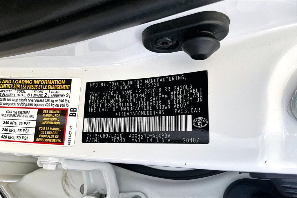 Used 2021 Toyota Avalon Limited w/ Advanced Safety Package FWD image 19