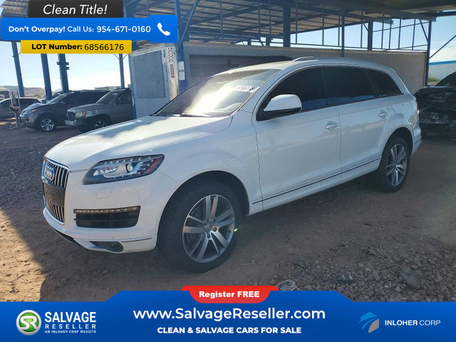 Used 2013 Audi Q7 3.0T Premium Plus w/ Premium Plus Pkg AWD/4WD image 1