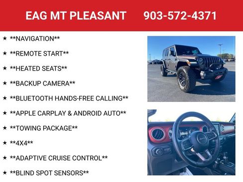 Used 2022 Jeep Wrangler Unlimited Rubicon w/ Xtreme Recon 35" Tire Package image 4