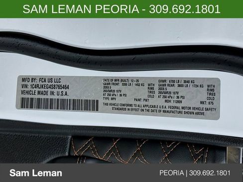 New 2025 Jeep Grand Cherokee L Summit image 33