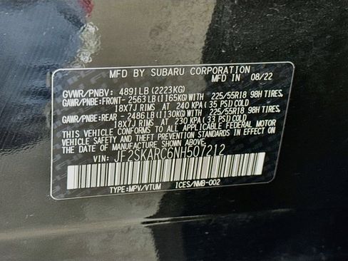 Certified 2022 Subaru Forester Touring AWD/4WD image 43