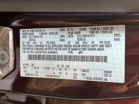Used 2016 Lincoln MKC Select w/ Select Plus Package AWD/4WD image 23