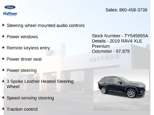 Used 2019 Toyota RAV4 XLE Premium w/ Cold Weather Package AWD/4WD image 15