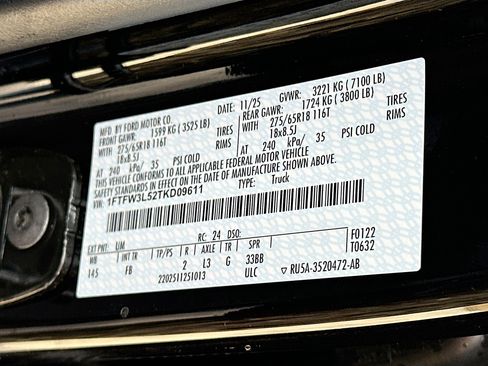 New 2026 Ford F150 XLT w/ Equipment Group 302A MID image 21