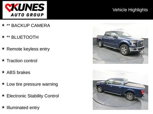 Used 2015 Ford F150 XLT w/ Equipment Group 301A Mid AWD/4WD image 2