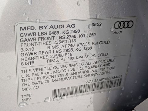 Used 2022 Audi Q5 2.0T Premium w/ Convenience Package image 17