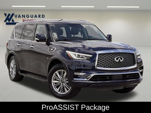 Used 2020 INFINITI QX80 Luxe w/ Proassist Package RWD image 2
