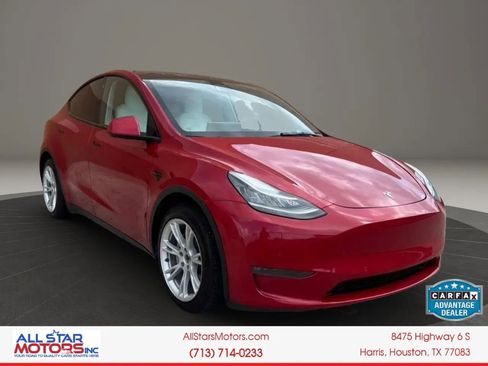 Used 2021 Tesla Model Y Long Range AWD/4WD image 1
