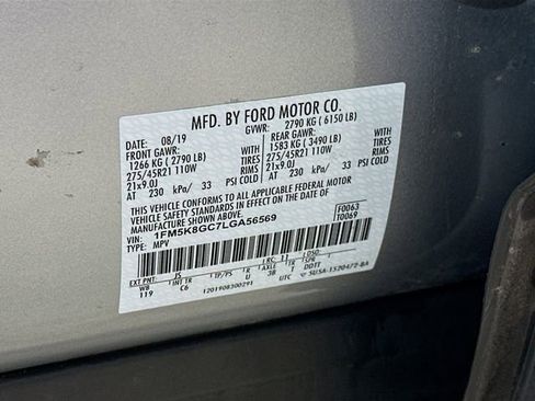 Used 2020 Ford Explorer ST w/ ST Street Pack image 35