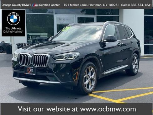 Certified 2023 BMW X3 xDrive30i w/ Premium Package AWD/4WD image 1