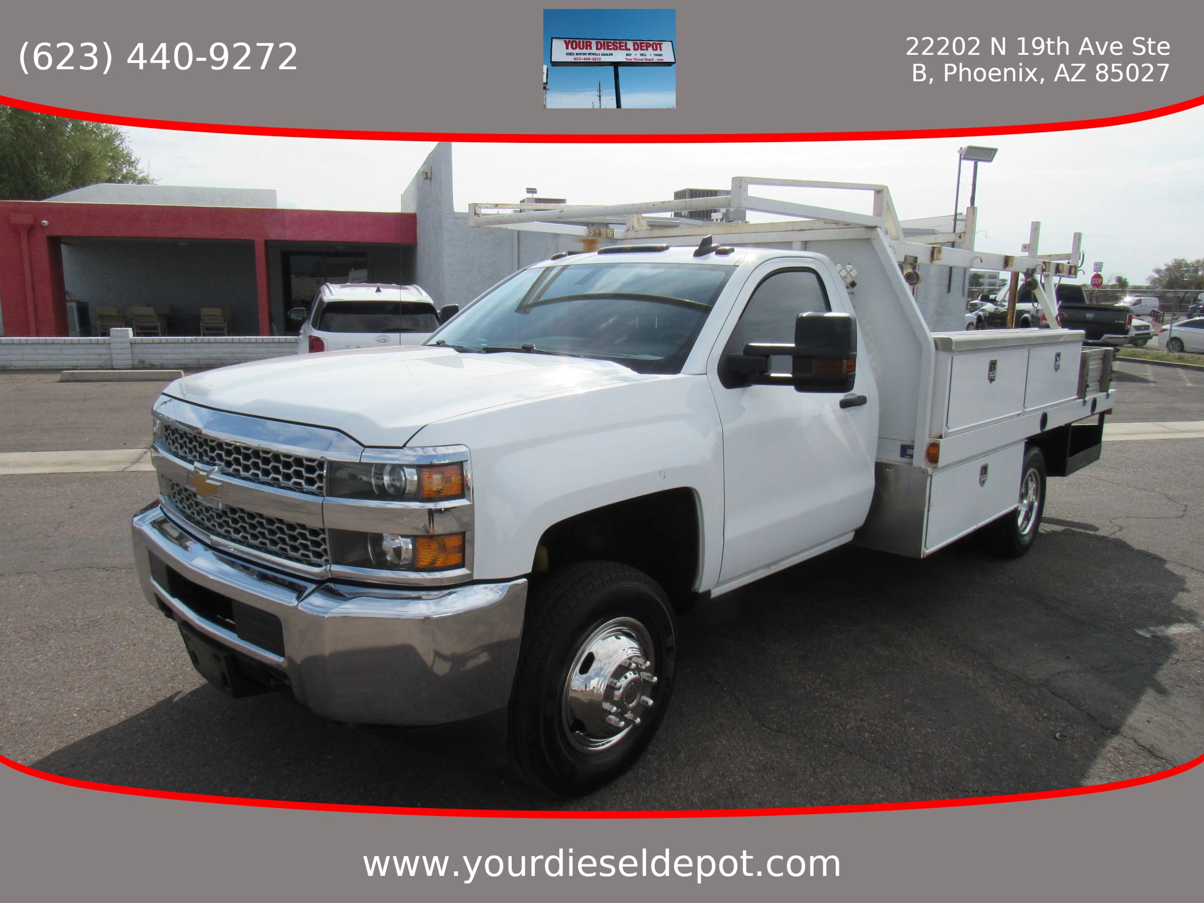 Used 2019 Chevrolet Silverado 3500 W/T w/ WT Convenience Package RWD image 1