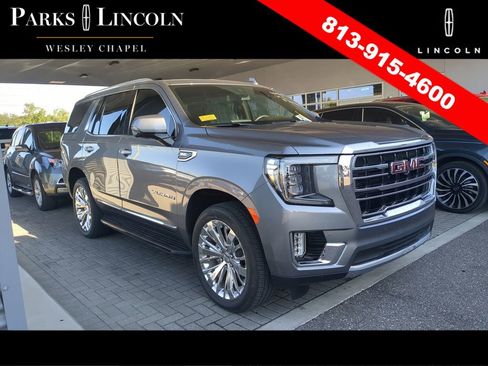 Used 2021 GMC Yukon SLT w/ SLT Luxury Plus Package RWD image 1