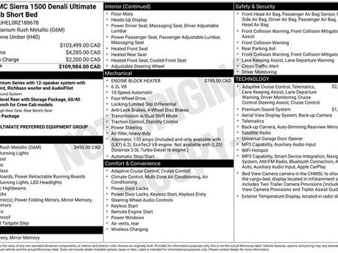 Used 2024 GMC Sierra 1500 Denali Ultimate AWD/4WD image 28