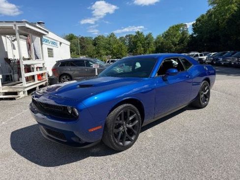 Used 2022 Dodge Challenger SXT w/ Blacktop Package RWD image 1