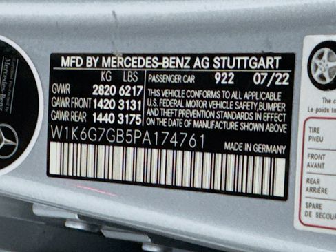 Certified 2023 Mercedes-Benz S 580 4MATIC Sedan image 27