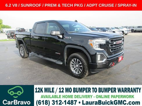 Certified 2020 GMC Sierra 1500 AT4 w/ AT4 Premium Package AWD/4WD image 1