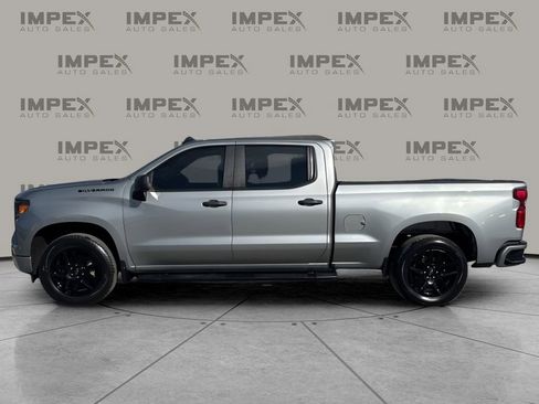 Used 2023 Chevrolet Silverado 1500 Custom w/ LPO, Dark Essentials Package AWD/4WD image 2